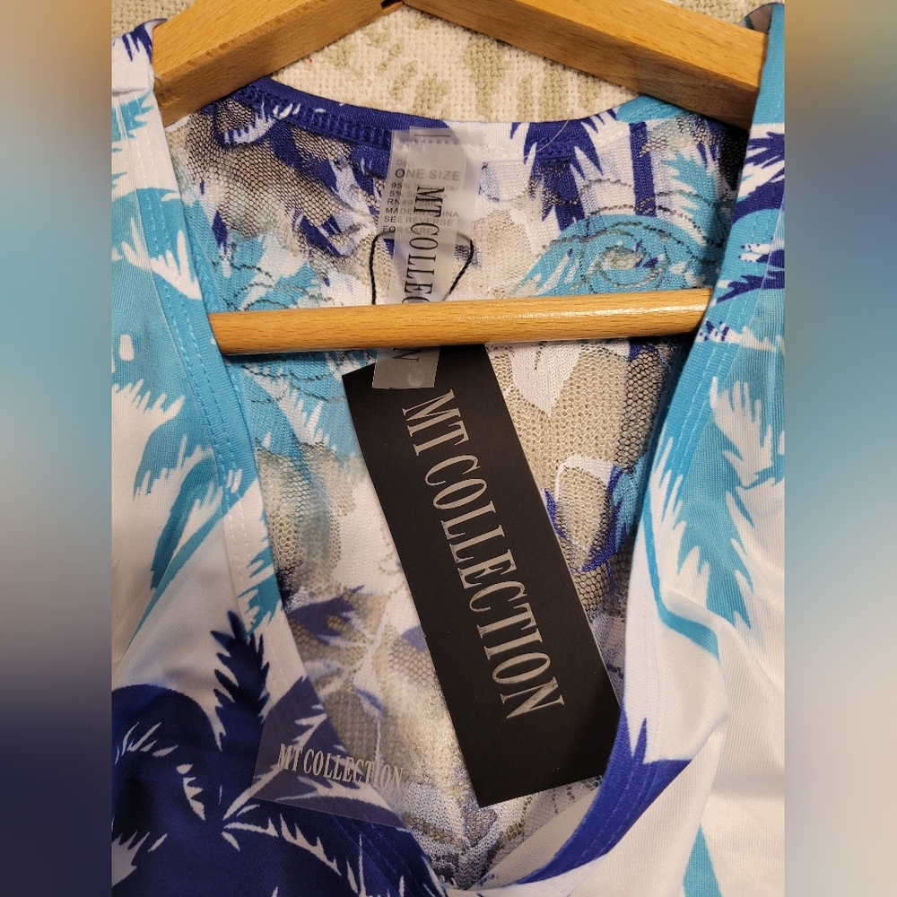 MT Collection Palm Tree Sundress - Picture 6 of 8